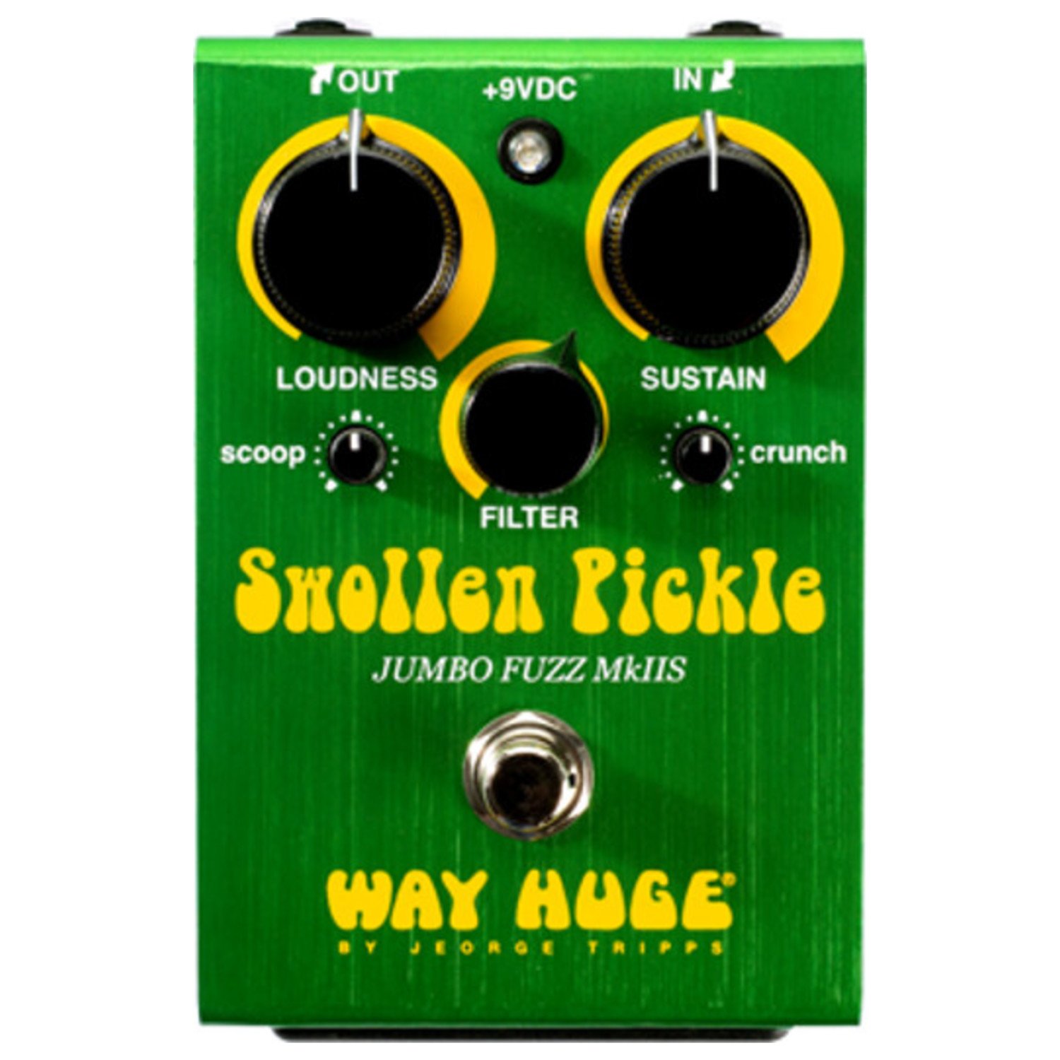 Amazon.com: Way Huge WHE401S Swollen Pickle Jumbo Fuzz MKIIS Pedal